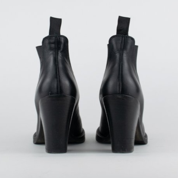 Acne Studios Star Leather Ankle Boots - Picture 4 of 9